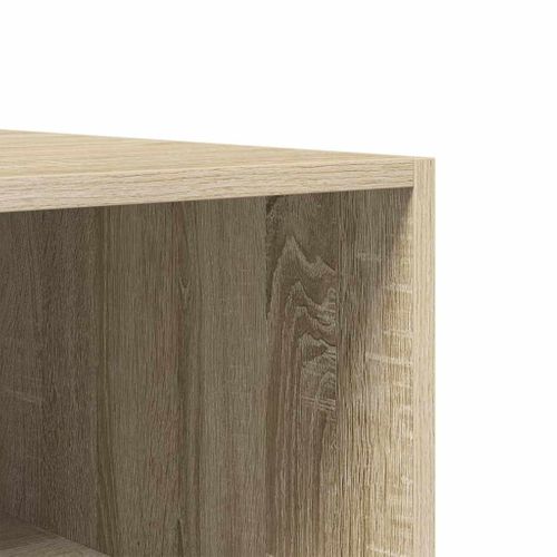 Garde-robe Chêne Sonoma 50x50x200 Cm Bois Contreplaqué