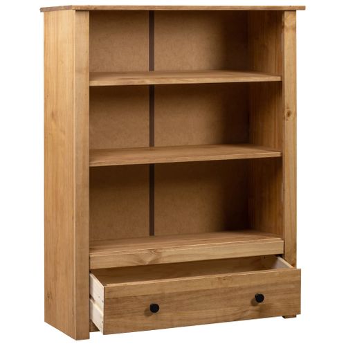 Akozon Tables gigognes 2 pcs Bois de pin massif Assortiment Panama