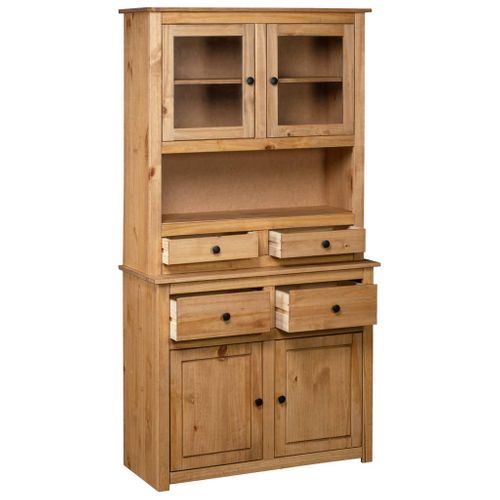 Buffet Haut 93x40,5x180 Cm Pin Gamme Panama