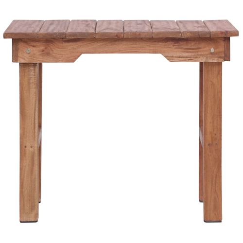 Table D'appoint 70x35x60 Cm Bois D'acajou Massif
