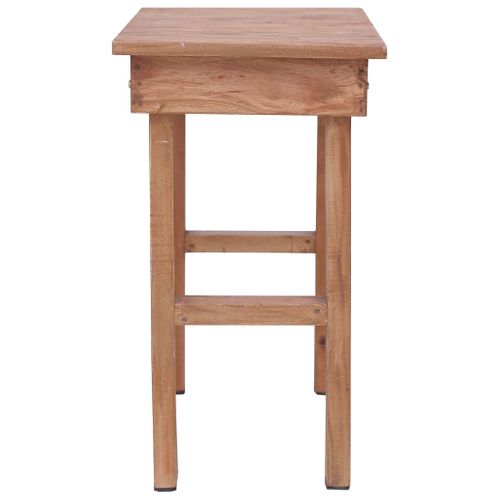 Table D'appoint 70x35x60 Cm Bois D'acajou Massif