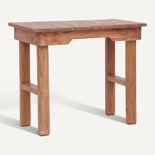 Table D'appoint 70x35x60 Cm Bois D'acajou Massif