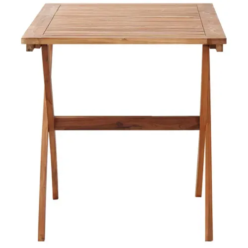 Table De Jardin 110x67x74 Cm Bois D'acacia Massif