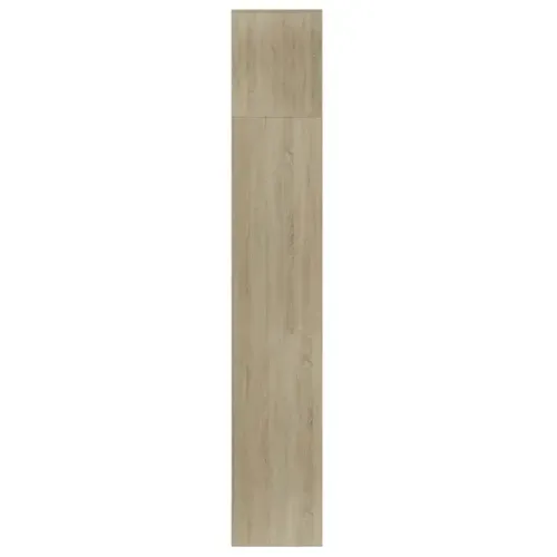 Jeu De Bibliothèque/meuble TV 3 Pièces Chêne Sonoma 180x30x180 Cm