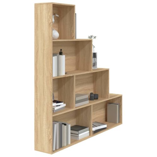 Bibliothèque/séparateur De Pièce Chêne Sonoma Bois Contreplaqué