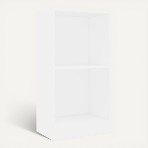 Bibliothèque Blanc 40x24x75 Cm Bois Contreplaqué