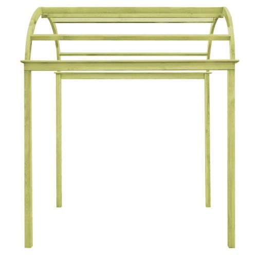 Arche à Treillis 125x150x235 Cm Bois De Pin Imprégné Voûte Arceau Plantes Grimpantes Terrasse