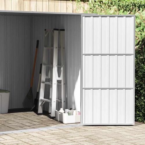 Abri De Jardin Anthracite 195x198x159 Cm Acier Galvanisé