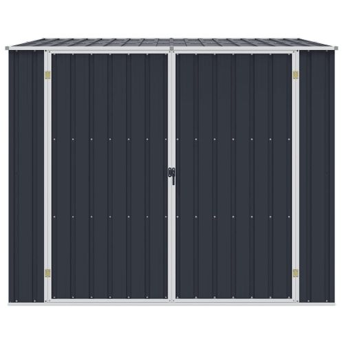Abri De Jardin Anthracite 195x198x159 Cm Acier Galvanisé