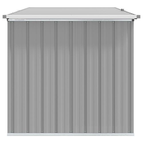Vidaxl Boîte De Rangement De Jardin Gris 171x99x93 Cm Coffre De Stockage Patio Terrasse Extérieur