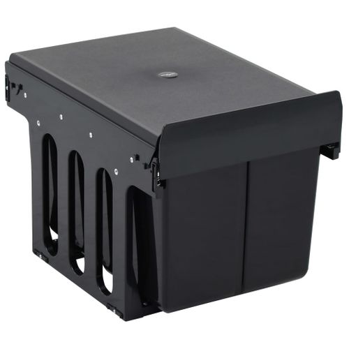 Poubelle De Cuisine Avec Tiroir-pull-out Sous-évier Gestion Des Déchets Soft-close 36 L