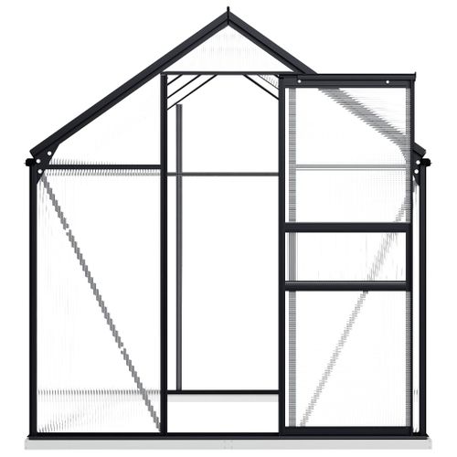 Serre En Aluminium Relaxdays Avec Système D'Emboîtement 100x50x50cm - Mini Serre De Jardin Transparente