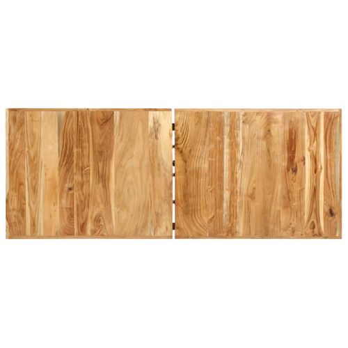 Table De Bar 180x70x107 Cm Bois D'acacia Solide