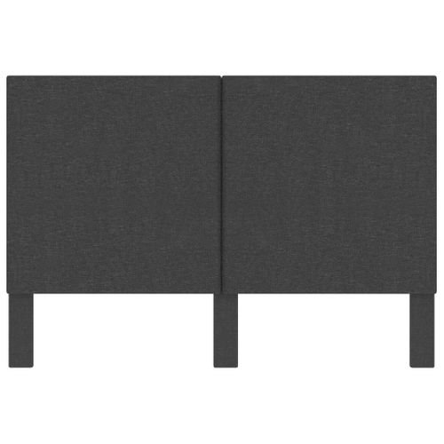 Tête De Lit Gris Foncé Tissu 160x200 Cm