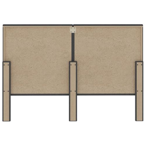 Tête De Lit Touffetée Gris Foncé Tissu 140x200 Cm