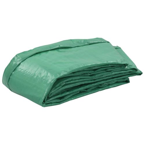 Coussin De Sécurité Pe Vert De Trampoline Rond De 3,05 M