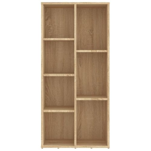 Bibliothèque Chêne Sonoma 50x25x106 Cm Bois Contreplaqué