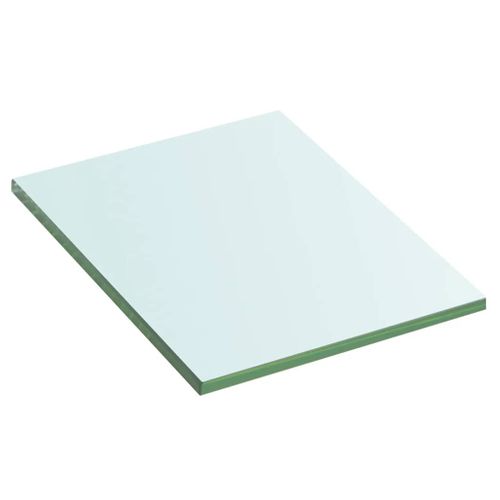 Panneaux D'étagère 2 Pièces Verre Transparent 20 X 15 Cm
