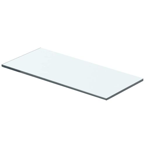 Panneaux D'étagère 2 Pièces Verre Transparent 40 X 12 Cm