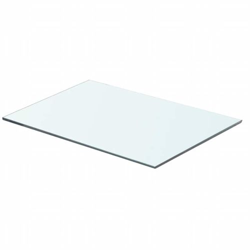 Panneaux D'étagère 2 Pièces Verre Transparent 50 X 30 Cm
