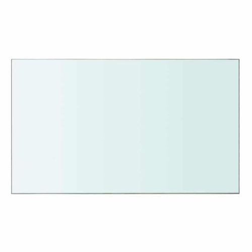 Panneaux D'étagère 2 Pièces Verre Transparent 50 X 30 Cm