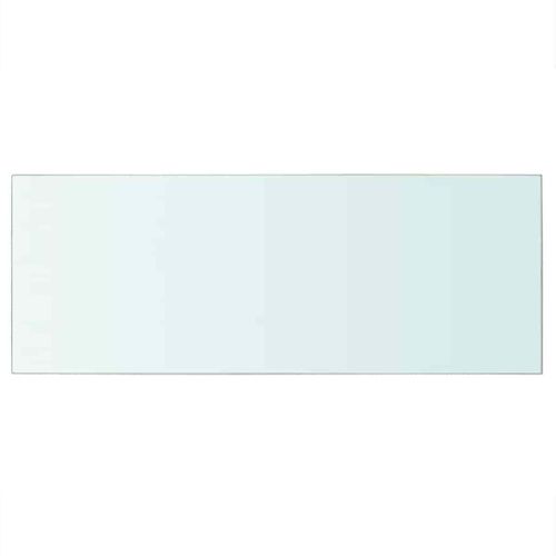 Panneaux D'étagère 2 Pièces Verre Transparent 60x25 Cm