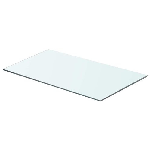 Panneaux D'étagère 2 Pièces Verre Transparent 60 X 30 Cm