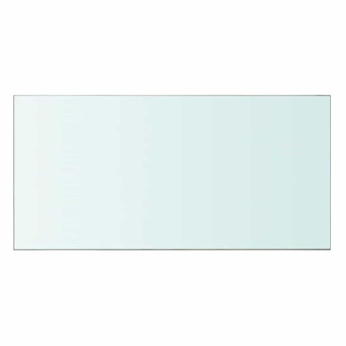 Panneaux D'étagère 2 Pièces Verre Transparent 60 X 30 Cm