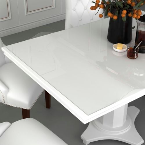 Protecteur De Table Transparent 160x90 Cm 1,6 Mm Pvc