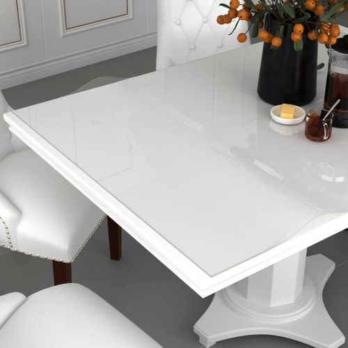 Protecteur De Table Transparent 200x100 Cm 1,6 Mm Pvc