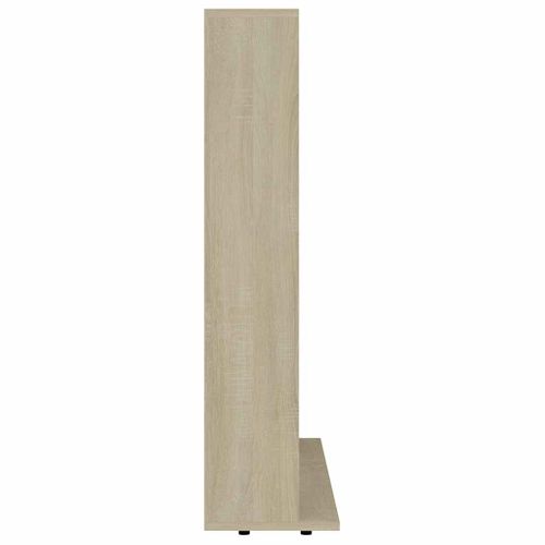 Armoire À Cd Chêne Sonoma 100x23x89,5 Cm Bois D’ingénierie