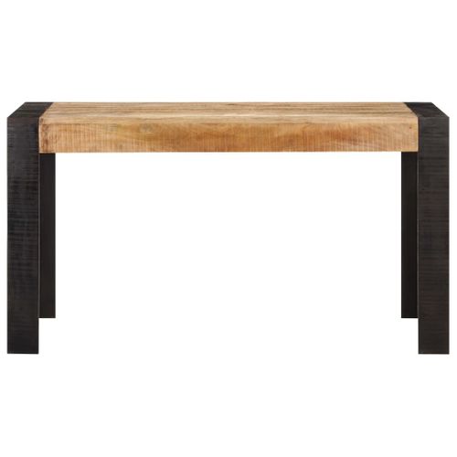 Table De Salle À Manger 140x70x76 Cm Bois De Manguier Brut