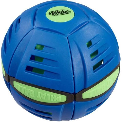 Phlat Ball Pliable Bleu – Disque D.22,9 Cm Se Transforme En Balle D.15,7 Cm
