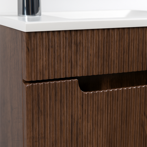 Meuble Lave-Mains Thermis 40 X 22 Cm - Brun Noyer