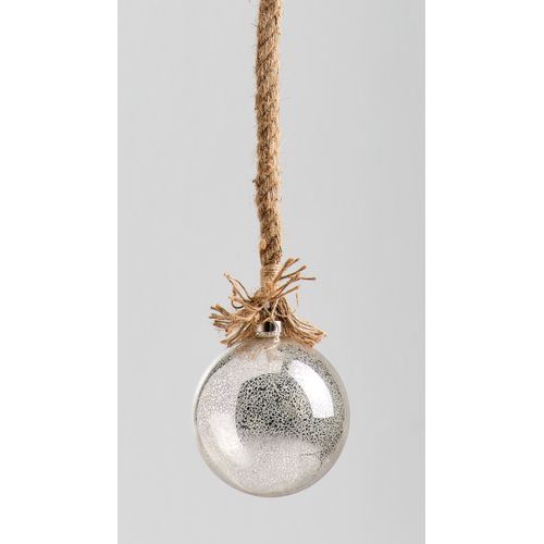 Boule LED à suspendre D. 14 cm  Verre vue détaillée