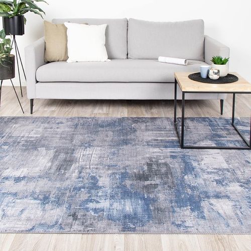 Tapis Moderne - Strength Bleu - Rectangle - 80x150 Cm