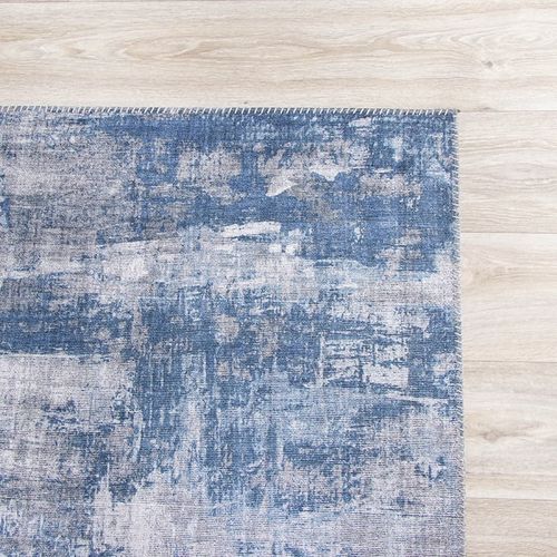 Tapis Moderne - Strength Bleu - Rectangle - 80x150 Cm