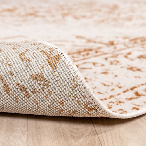 Tapis Vintage - Spring Ethnic Crème/terracotta - Rectangle - 120x170 Cm