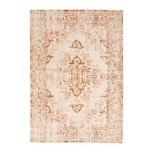Tapis Vintage - Spring Ethnic Crème/terracotta - Rectangle - 120x170 Cm