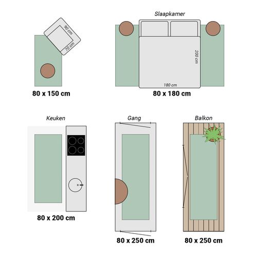 Tapis De Couloir Doux à Poils Longs - Comfy Supreme Blanc - Rectangle - 80x200 Cm