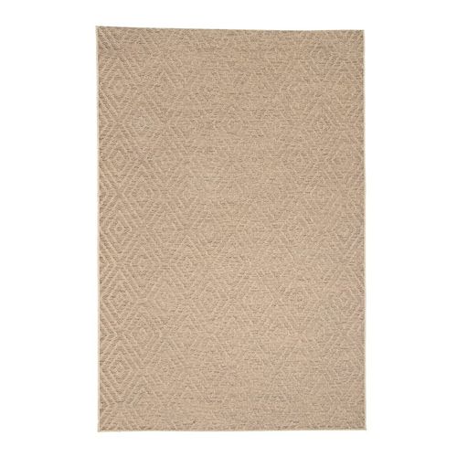 Tapis D'extérieur En Jute - Fora Tile Naturel - Rectangle - 80x150 Cm