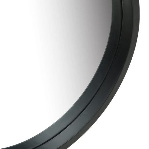 Miroir Mural Avec Sangle 50 Cm Noir