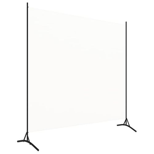 Cloison De Séparation Blanc 175x180 Cm Tissu