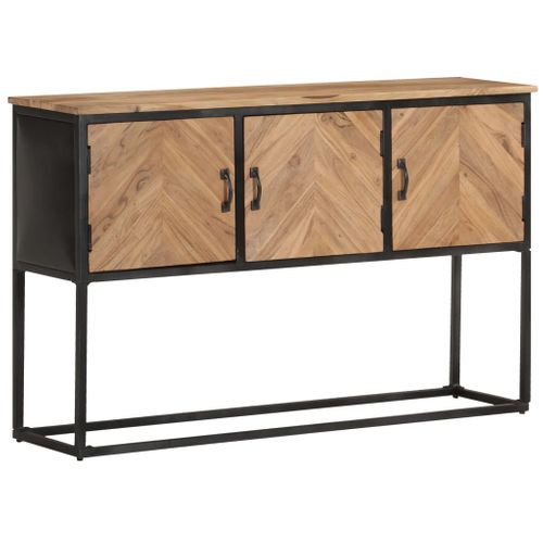 Buffet 120x30x75 Cm Bois D'acacia Solide