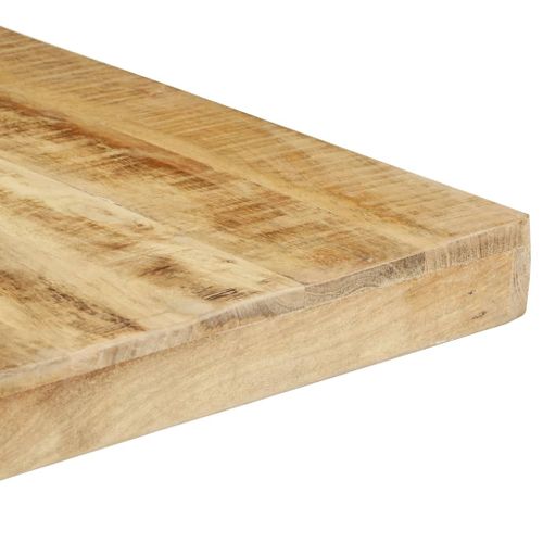 Table De Salle À Manger 160x80x76 Cm Bois De Manguier Brut