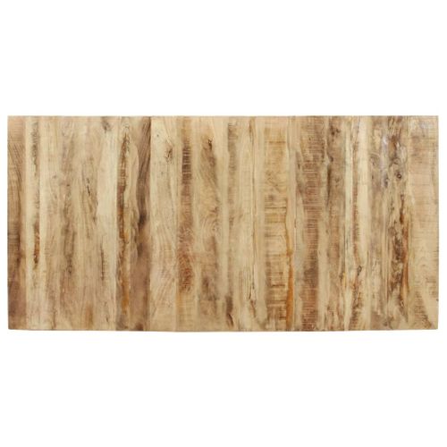 Table De Salle À Manger 160x80x76 Cm Bois De Manguier Brut