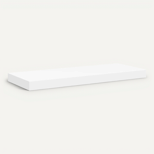 Étagère Murale Flottante Blanc 60x23,5x3,8 Cm Mdf