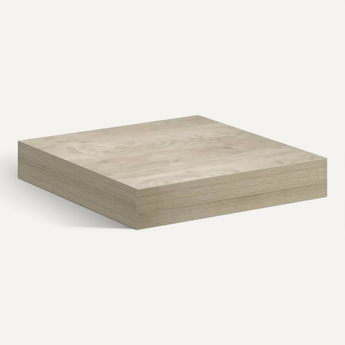 étagère Flottante Murale Chêne 23x23,5x3,8 Cm Mdf