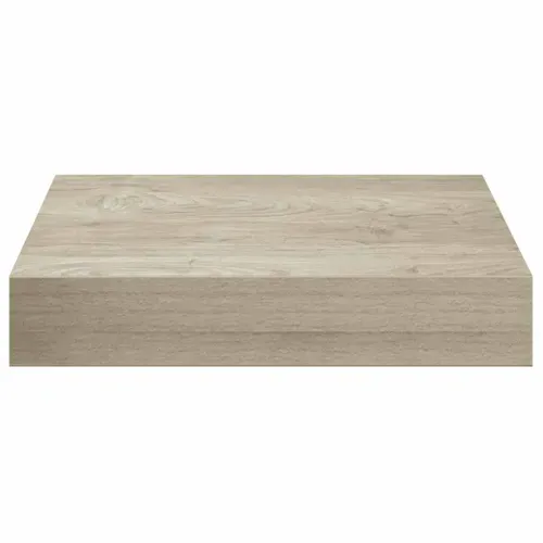 étagère Flottante Murale Chêne 23x23,5x3,8 Cm Mdf