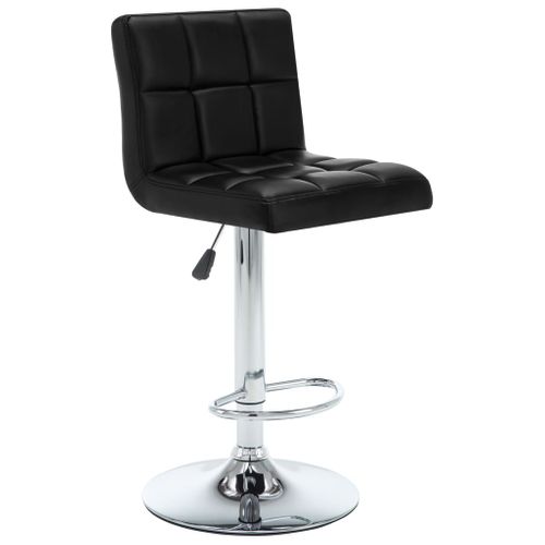 Tabourets De Bar Lot De 2 Noir Simili